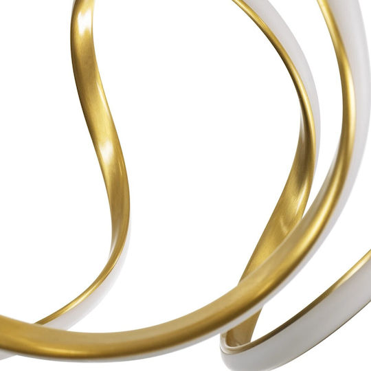 kelvo Tarantula Ceiling Light Gold LED With Adjustable Warm To Cool White Light 78x78x31.5cm