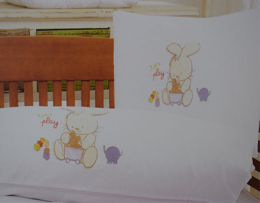 Σετ Προίκα Κούνιας 10τεμ Rabbit Vshome
