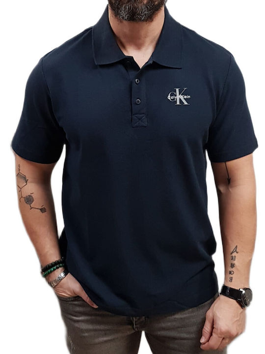 Polo Short Sleeve Blouse Dark Sapphire
