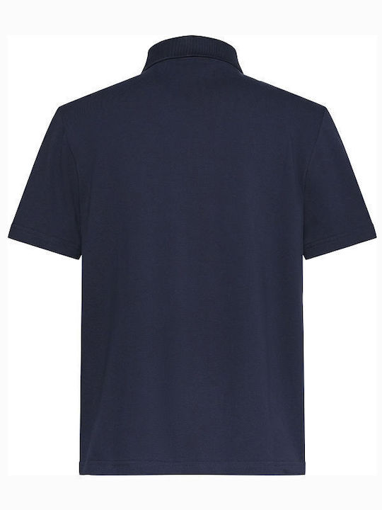 Polo Short Sleeve Blouse Dark Sapphire