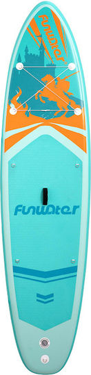 Funwater Φουσκωτή Σανίδα SUP με Μήκος 3.5m Γαλάζια
