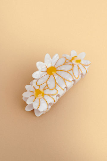 Haarspange Haarspange Margareten Weiß Sammlung Frühling 26