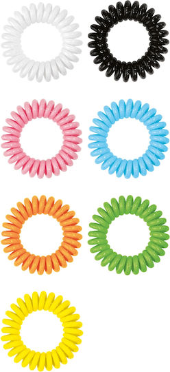 Lebez Elastische Spule Haargummis Glam & Go Bunte Farben 20 Stück Anzeige