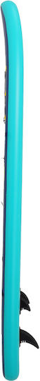 Funwater Aufblasbare SUP Board mit Länge 3,5 m Hellblau