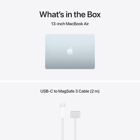 Apple MacBook Air 13.6" IPS Retina Display (M5-10-Core/24GB/1TB SSD/10-Core GPU) Sky Blue (GR Keyboard)