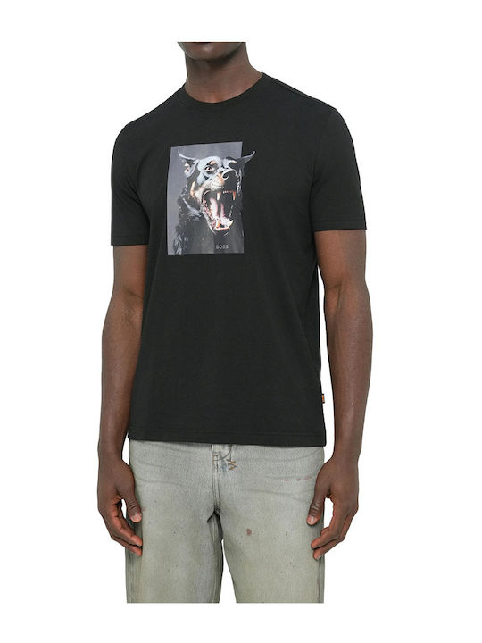 T-shirt Μαύρο
