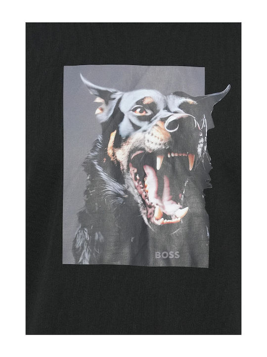 T-shirt Μαύρο