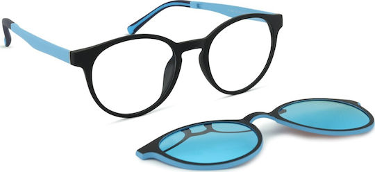Kids Plastic Prescription Eyeglass Frames Centrostyle Ultem F 0283 45 202 000 45 Clip-On