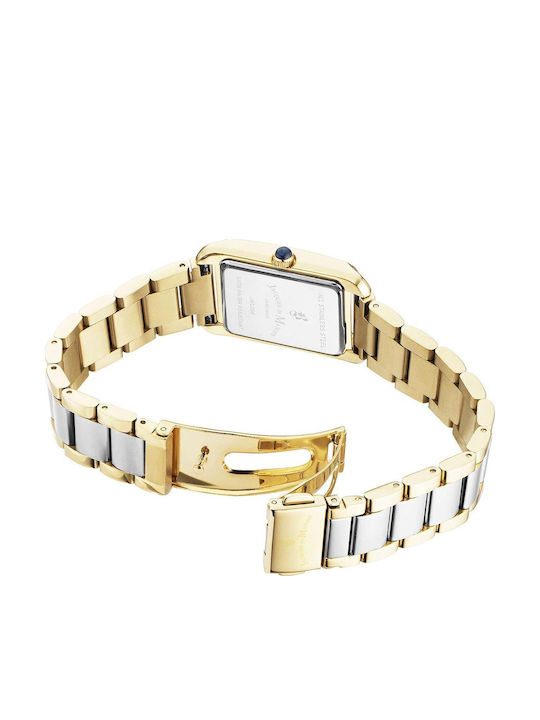 Jacques Du Manoir Women's Watch 23mm Battery with Gold Stainless Steel Bracelet