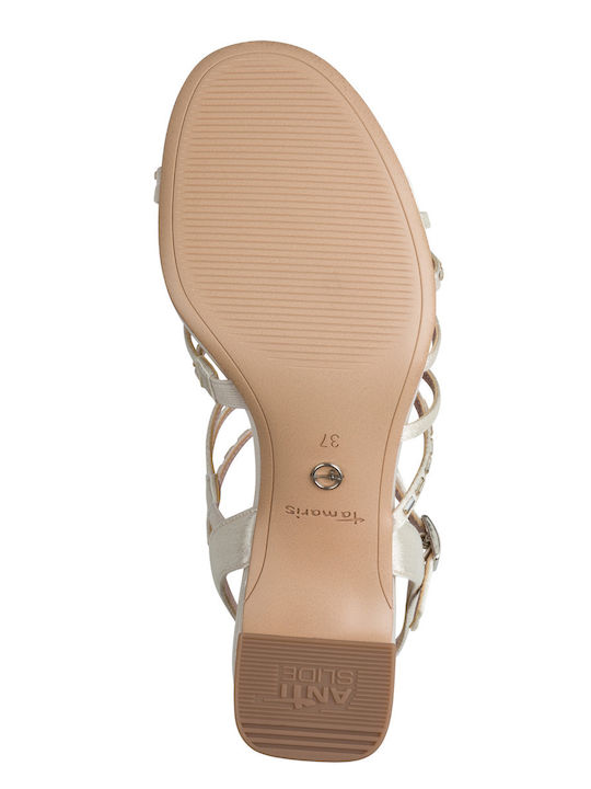 Damen Sandalen Beige
