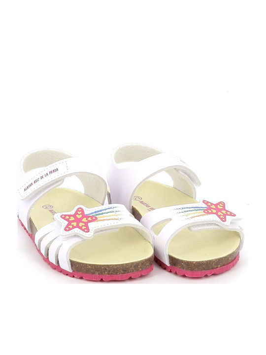 Kids' White Sandals