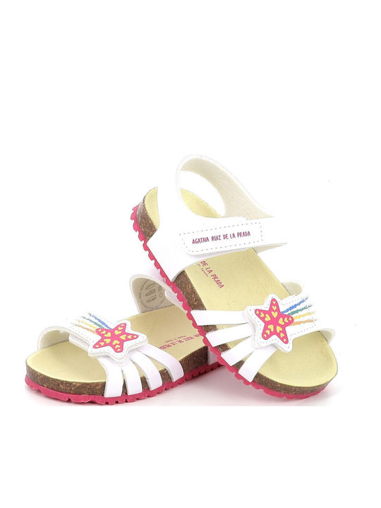 Kids' White Sandals