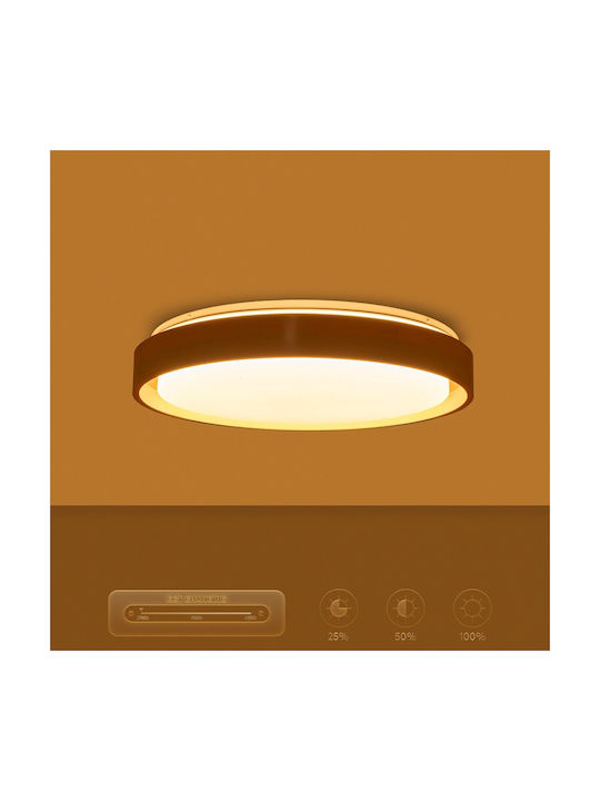 kelvo Barchetta Ceiling Mount Light 48cm White with Integrated LED