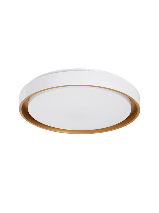kelvo Barchetta Ceiling Mount Light 48cm White with Integrated LED
