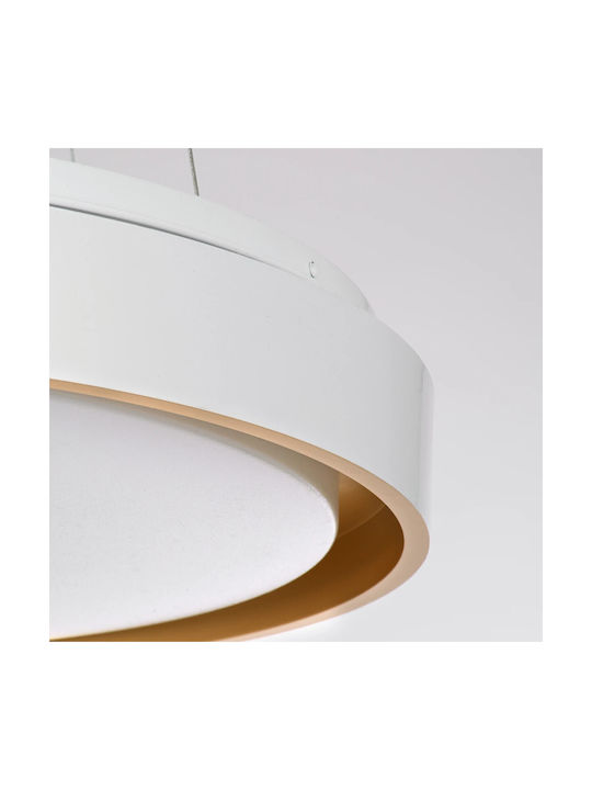kelvo Barchetta Ceiling Mount Light 48cm White with Integrated LED