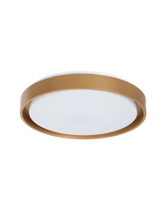 kelvo Barchetta Plafonieră de Tavan 48 cm Aurie cu LED Integrat