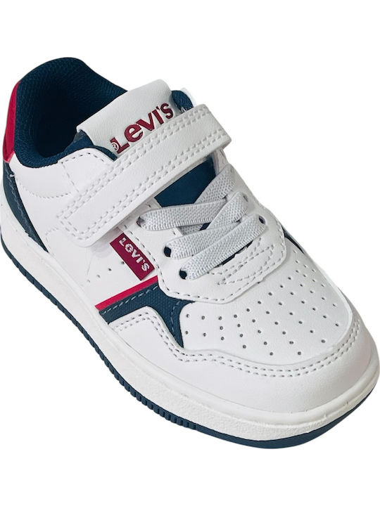Παιδικά Sneakers με Σκρατς Navy Μπλε