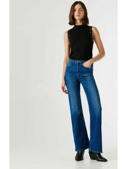 High Rise Women's Flared Jean Pants