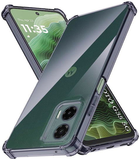 Techsuit Bumper Σιλικόνης Διάφανο (Moto G35)