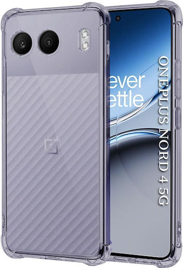 Techsuit Stoßstange Silikon Transparent (OnePlus Nord 4)