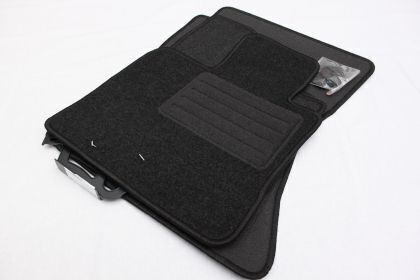 Petex Set of Front and Rear Mats 4pcs for BMW X5 / X6 2007 Black