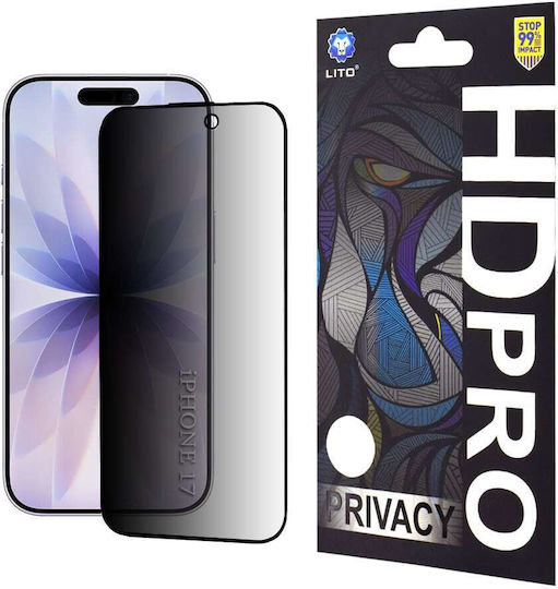 Lito Privacy Screen Protector (iPhone 17 Pro / 16 Pro / 17)