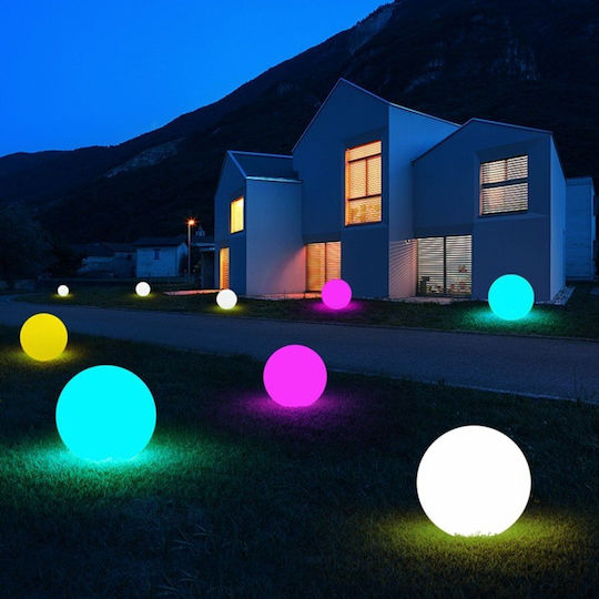 Solar Light Ball RGB with Remote Control IP65 20x20cm