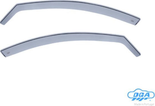 Dga Front Window Windbreakers Tinted Type Mazda 3 Bl 2009-2013 4-Door 5-Door Material Plexiglass 2 Pieces Dga14029