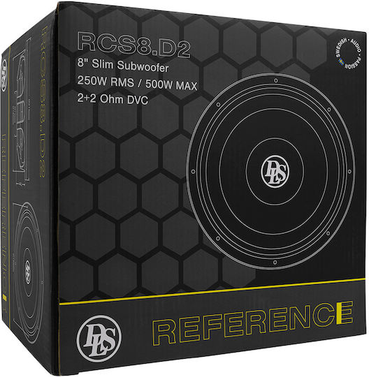 DLS Subwoofer Αυτοκινήτου 8" 250W RMS