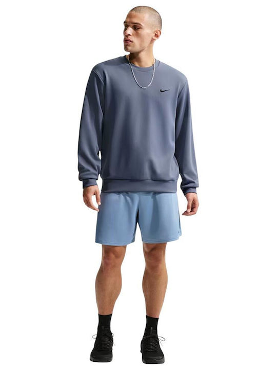 Flex Αθλητική Ανδρική Βερμούδα Dri-Fit Γαλάζια