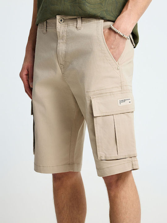 Ανδρική Βερμούδα Cargo Γκρι
