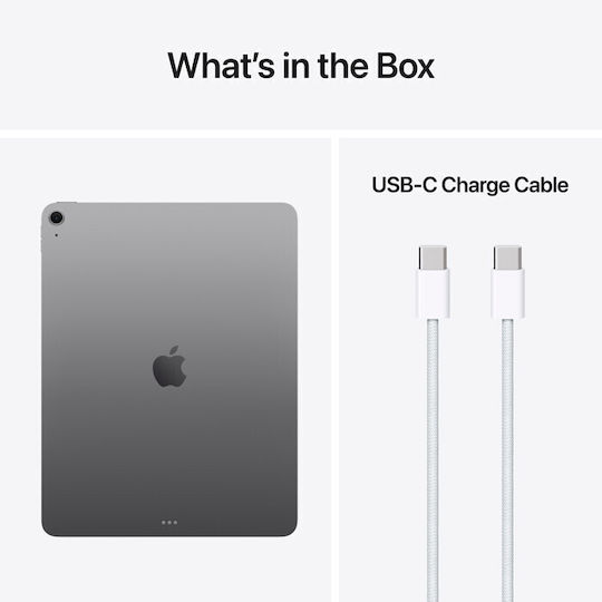 Apple iPad Air M4 (2026) 13" (12GB/128GB) Космическо Сиво