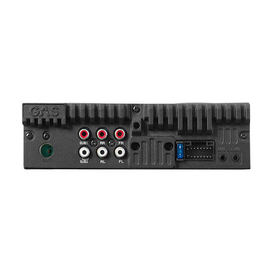 Mad M130-btn Gas Audio Head Unit 1-din 2v 6 Preouts Detachable Front Panel