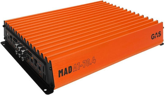 Gas-4chpack12spl Πλήρες Δυνατό Ηχοσύστημα Gas Audio