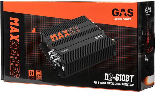 Max D2-610bt Hi End Dsp Кола Усилвател 10 Канала Bluetooth