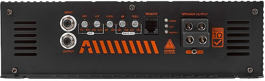 Gas Audio Power Ενισχυτής Αυτοκινήτου One Channel 1 Καναλιού (Κλάση D)