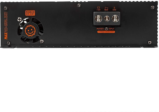 Gas Audio Power Ενισχυτής Αυτοκινήτου One Channel 1 Καναλιού (Κλάση D)