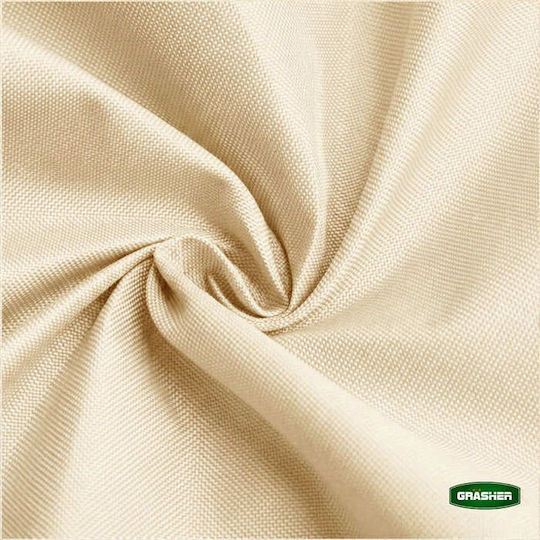 Grasher Square Shade Sail White With Hoops & With PU Coating 3x4m 180gr/m²