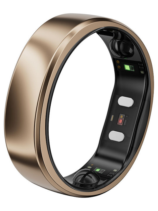 RingConn Gen 2 Air Smart Ring 19mm Αδιάβροχο με Παλμογράφο Dune Gold