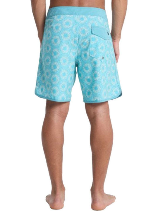 Surfsilk Scallop 18 Ανδρικό Μαγιό Βερμούδα Γαλάζιο Floral