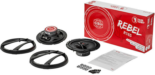 Bass Habit Комплект Автомобилни Високоговорители R165 Сплит-системи 6.5" с 60W RMS (2 път)