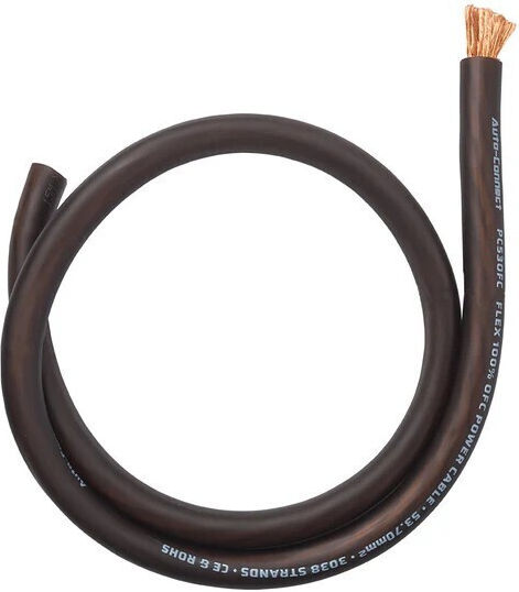 Pc10ccab Pure Cca 10.2mm² Power Wire Auto-connect Black
