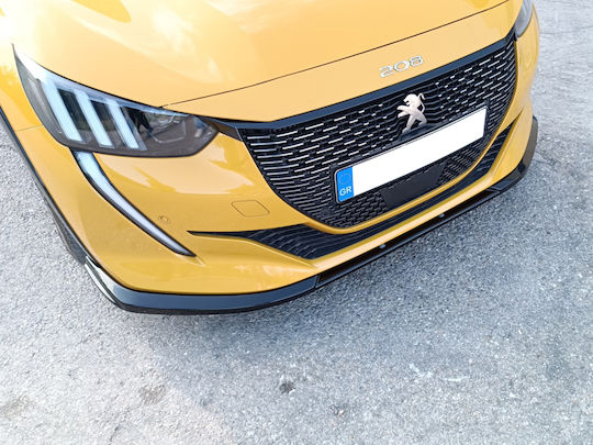 Motordrome Spoiler Car Front Compatible with Peugeot 208