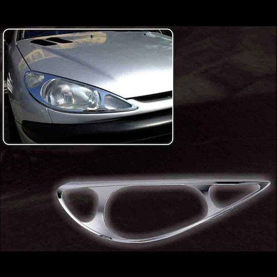 Μάσκες Φαναριών Μπροστινές για Peugeot 206