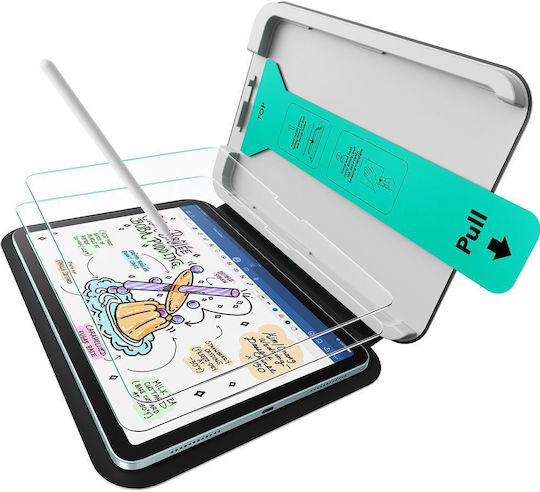Esr Paper Feel 2-pack Ipad Air 13” 1 2 3 2024-2026 Clear