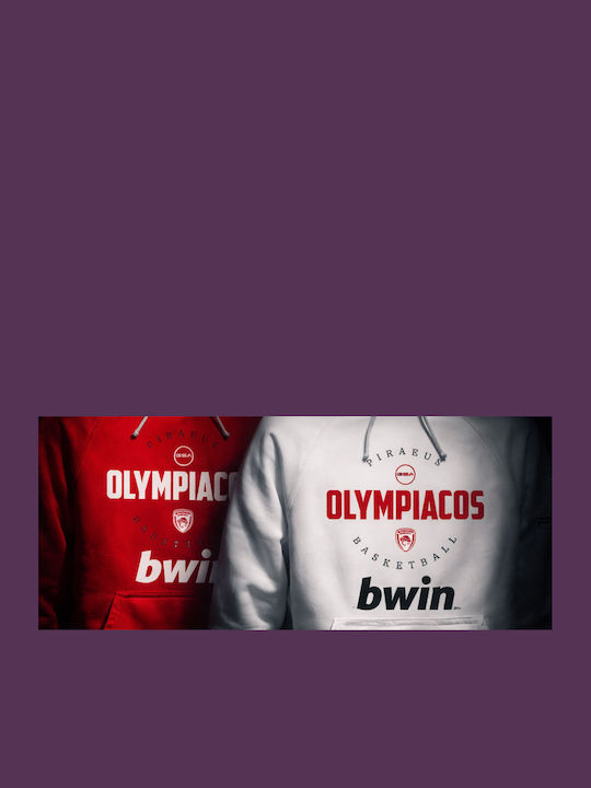 Φούτερ με Κουκούλα Olympiacos B.c