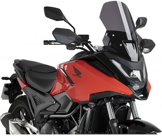 Dark Smoke Touring Motorcycle Windscreen Compatible With Honda NC750X DCT 25-26 22508F Puig