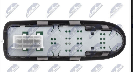 Front Left Driver Window Switch Citroen C3 Ii 2009-2016 Nty Ews-ct-023