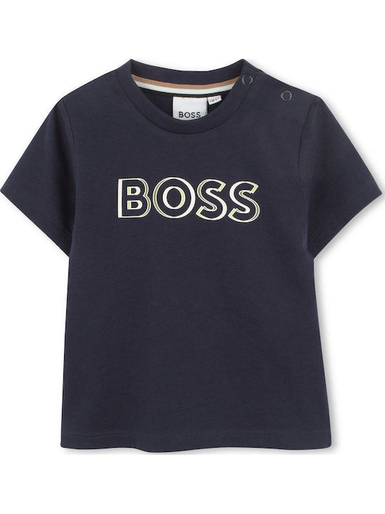 Kinder-T-Shirt Dunkelblau