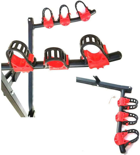Car Bike Tow Hitch Rack for 3 Bikes